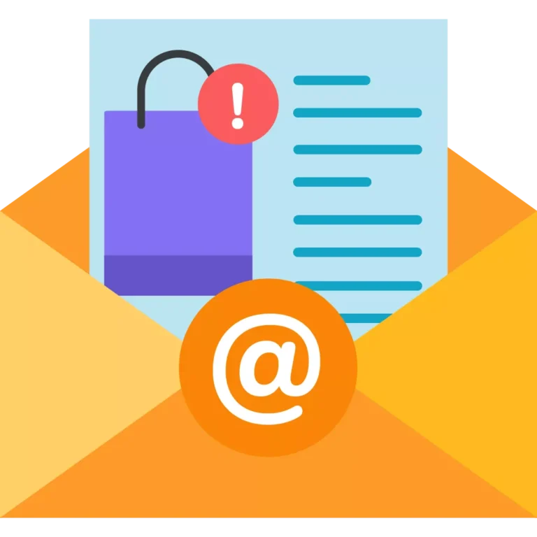 ícone de email marketing