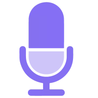 ícone de microfone