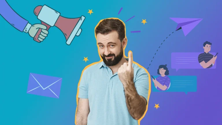 homem com conversas de fundo