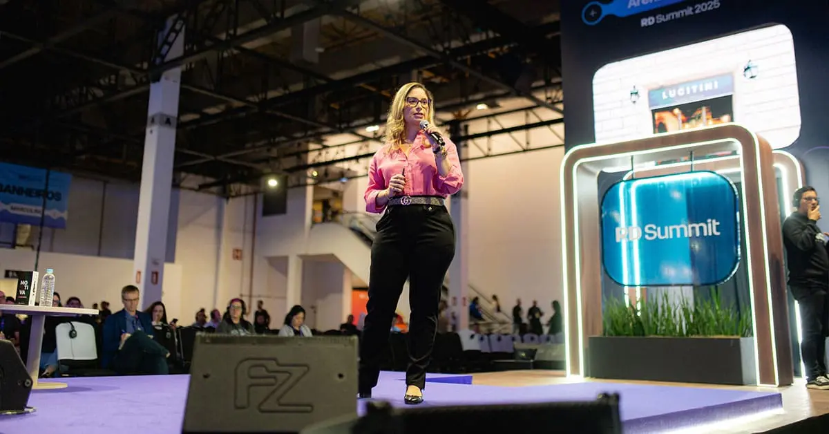 michelle palestrando no rd station 2025